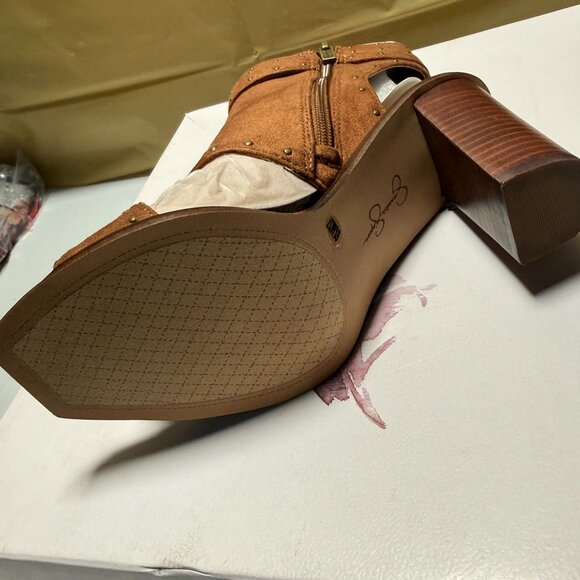 Jessica Simpson Women's Rochha Open Toe Bootie Size 6.5 NEW - Picture 2 of 7